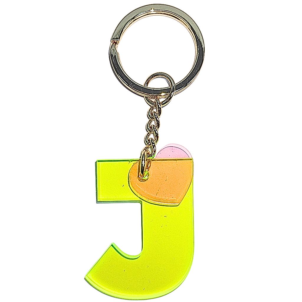 Happy Letters - J - yellow Happy Letters - J - yellow