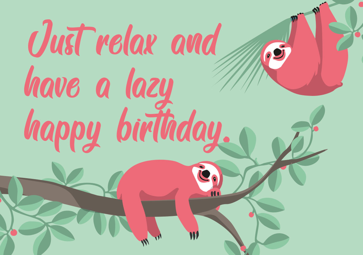 Postcard - luminous - Lazy day