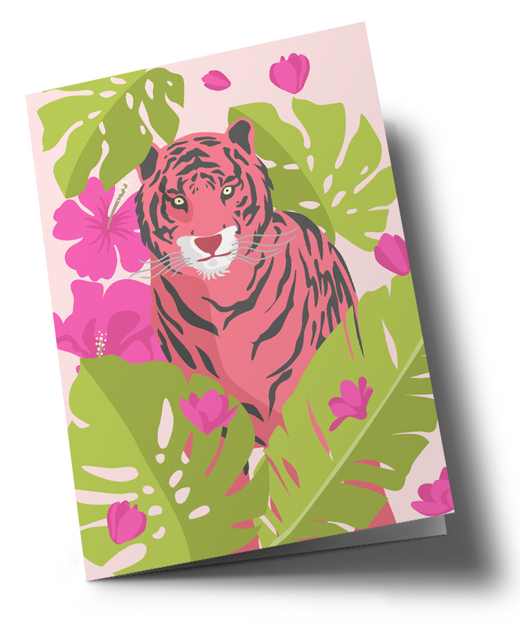 Doublecard C6 - happiness - Tiger Doublecard C6 - happiness - Tiger