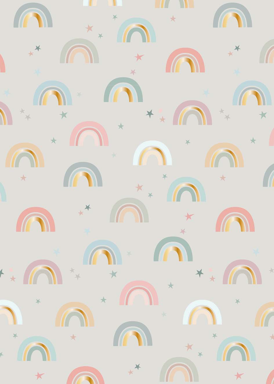 Wrapping paper - Toni Starck Pattern - Rainbows