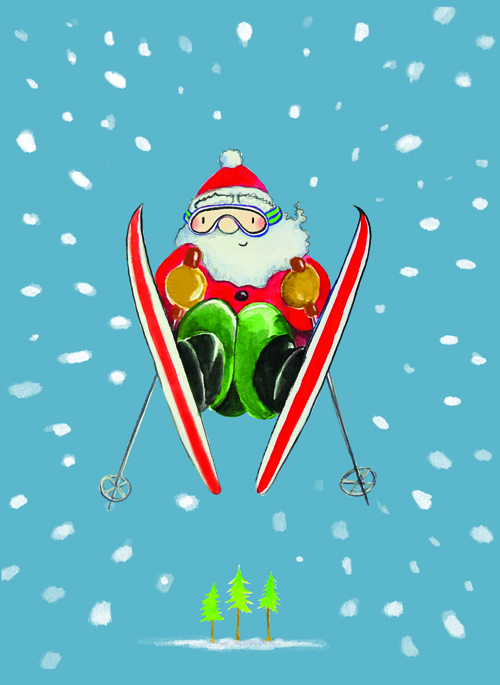 Postkarte - Tabea Güttner - Nikolaus