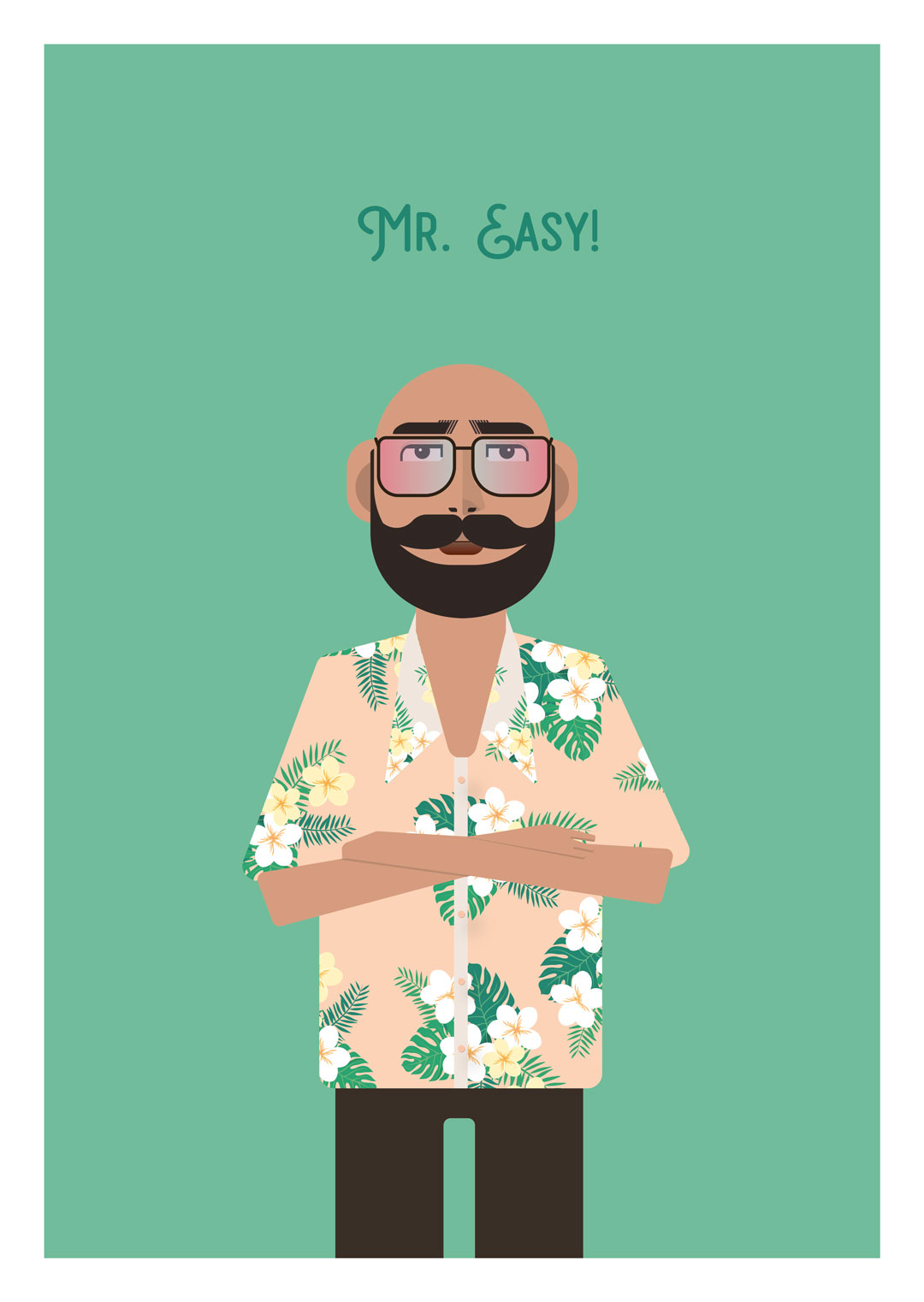 Postcard - Daria Ivanova - Mr. easy
