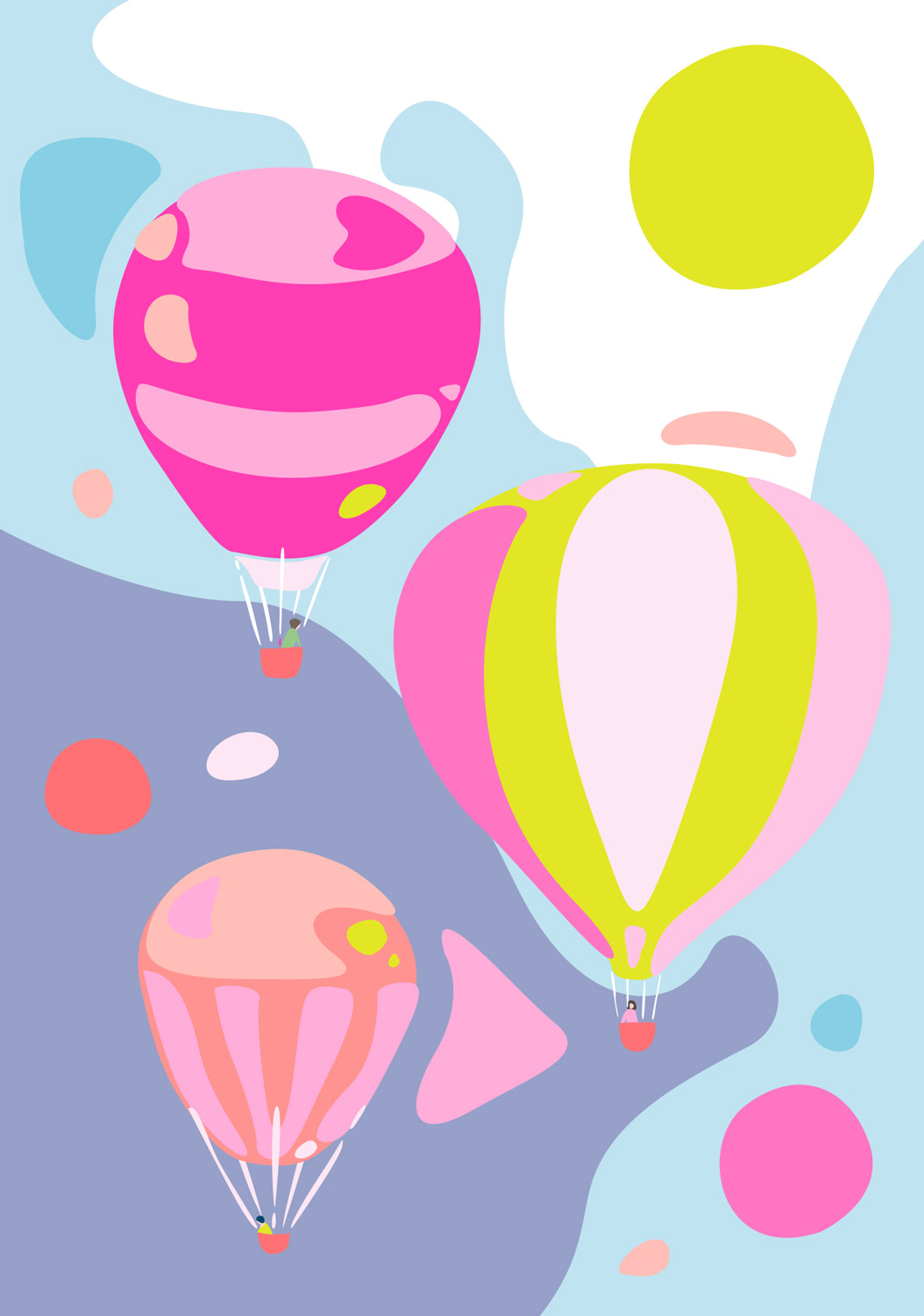 Postcard - Limoncella - Balloon