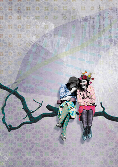 Postcard - La Tack - zwitschergirls
