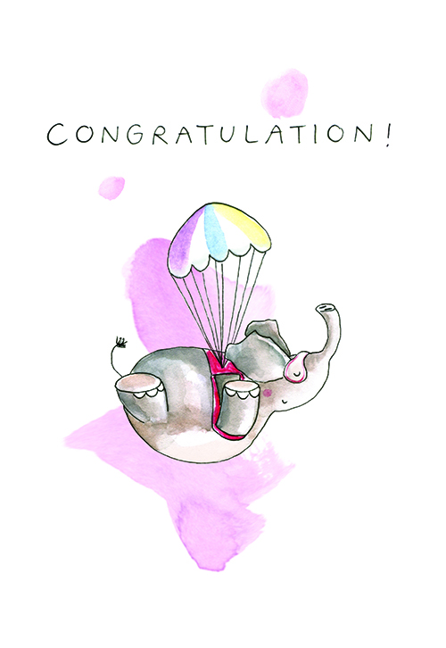 Doublecard C6 - Tabea Güttner - Congratulations Doublecard C6 - Tabea Güttner - Congratulations