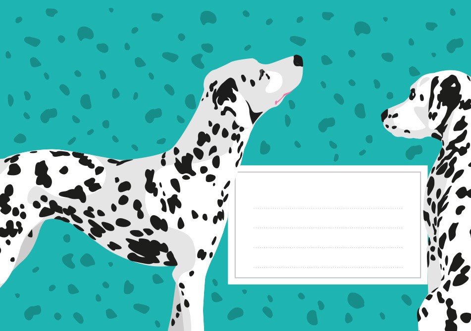 Envelope - crissXcross - Dalmatiner