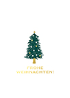 Postkarte - La Card - Tanne Kugeln M