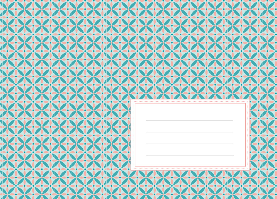 Envelope - Toni Starck Pattern - Candy Jade