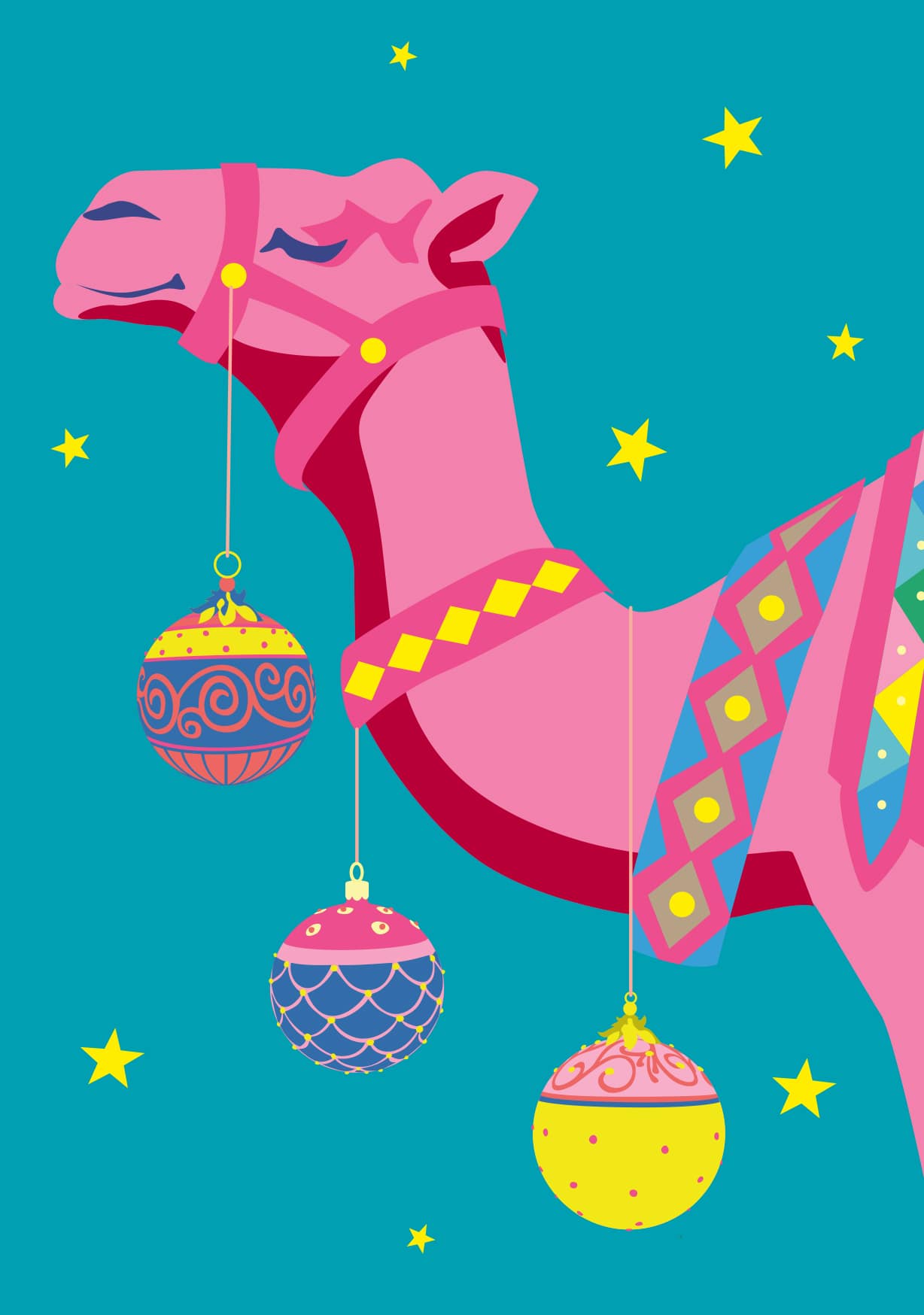 Postcard - luminous - Camel