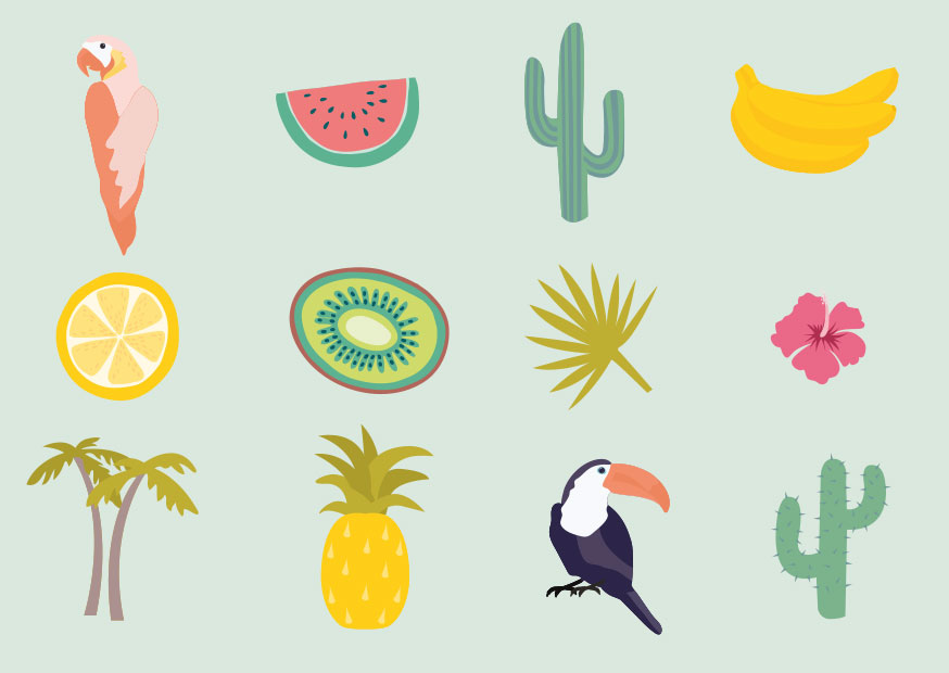 Postcard - crissXcross - Tropical Postcard - crissXcross - Tropical