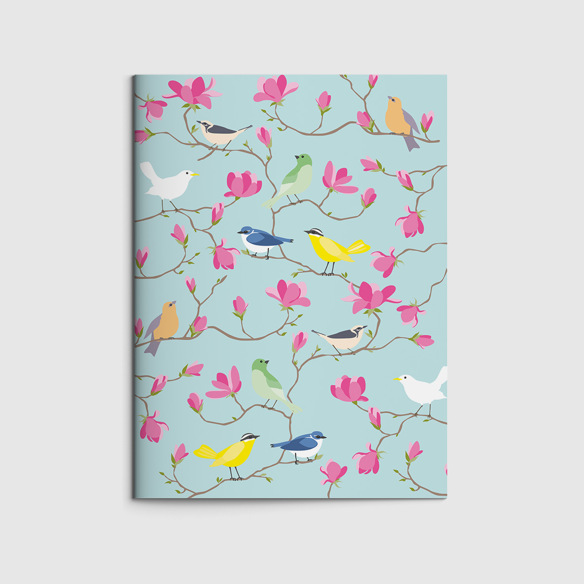 Booklet A5 - happiness - Magnolias