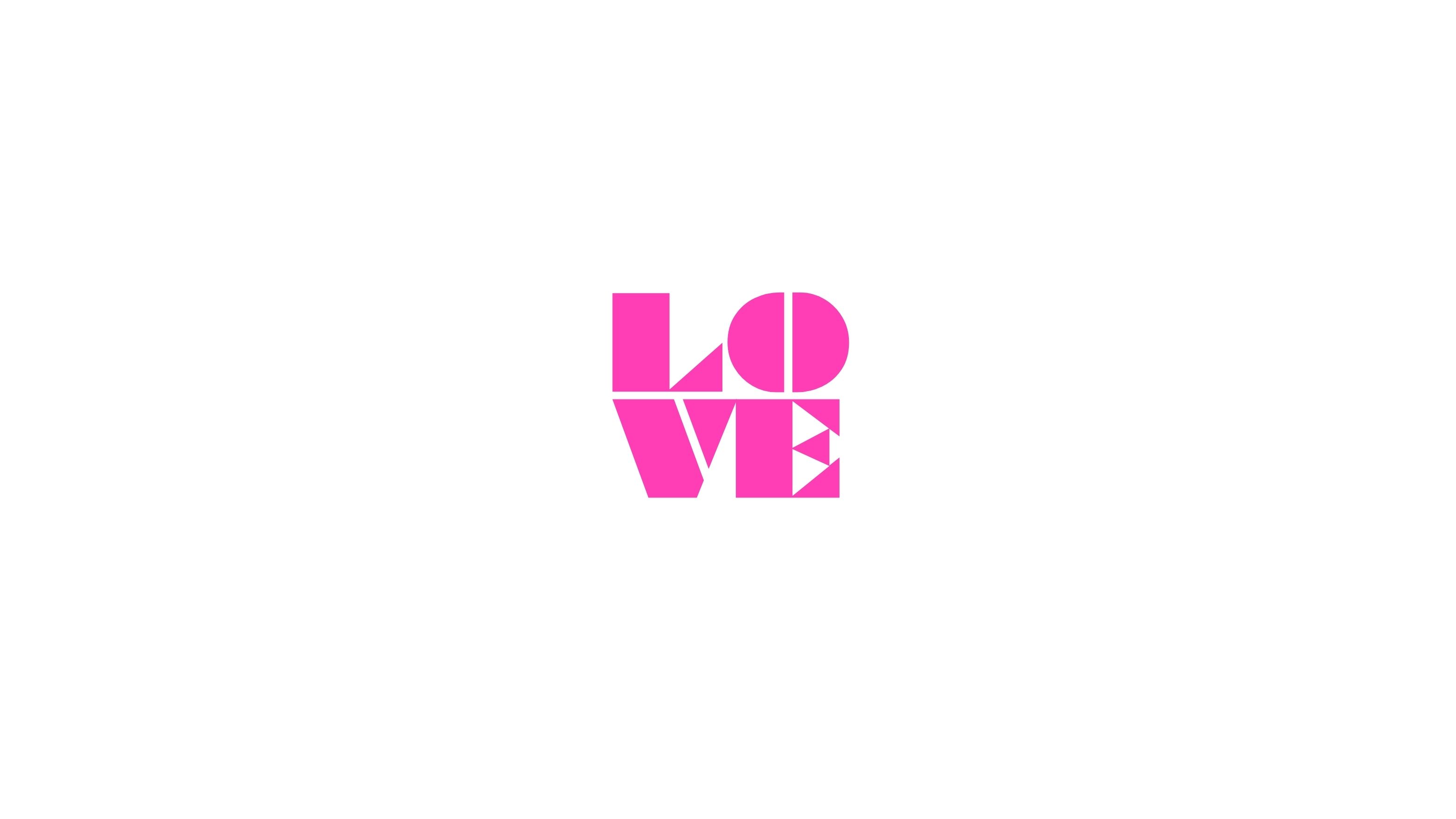 Bügelbild - love