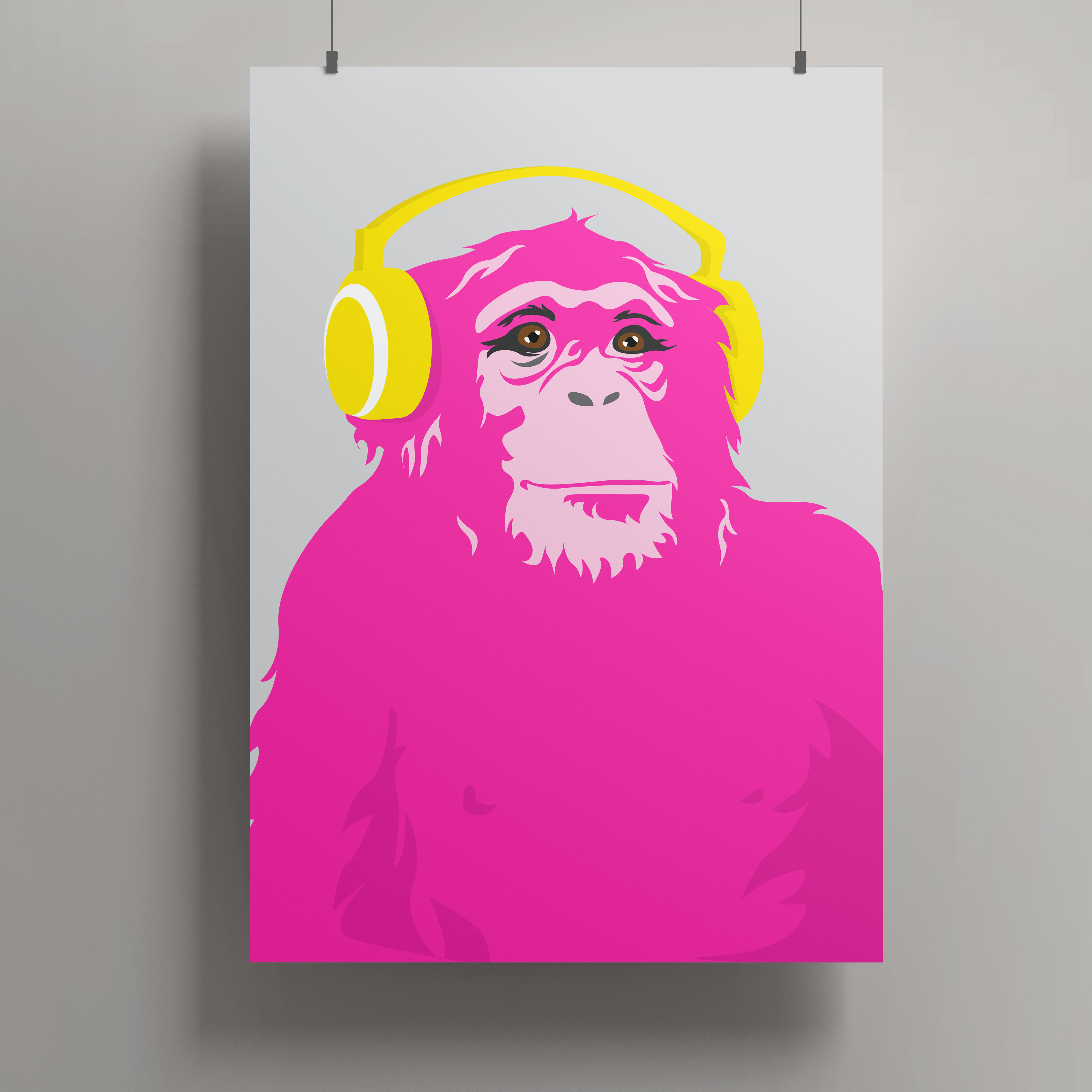 Artprint A3 - Monkey