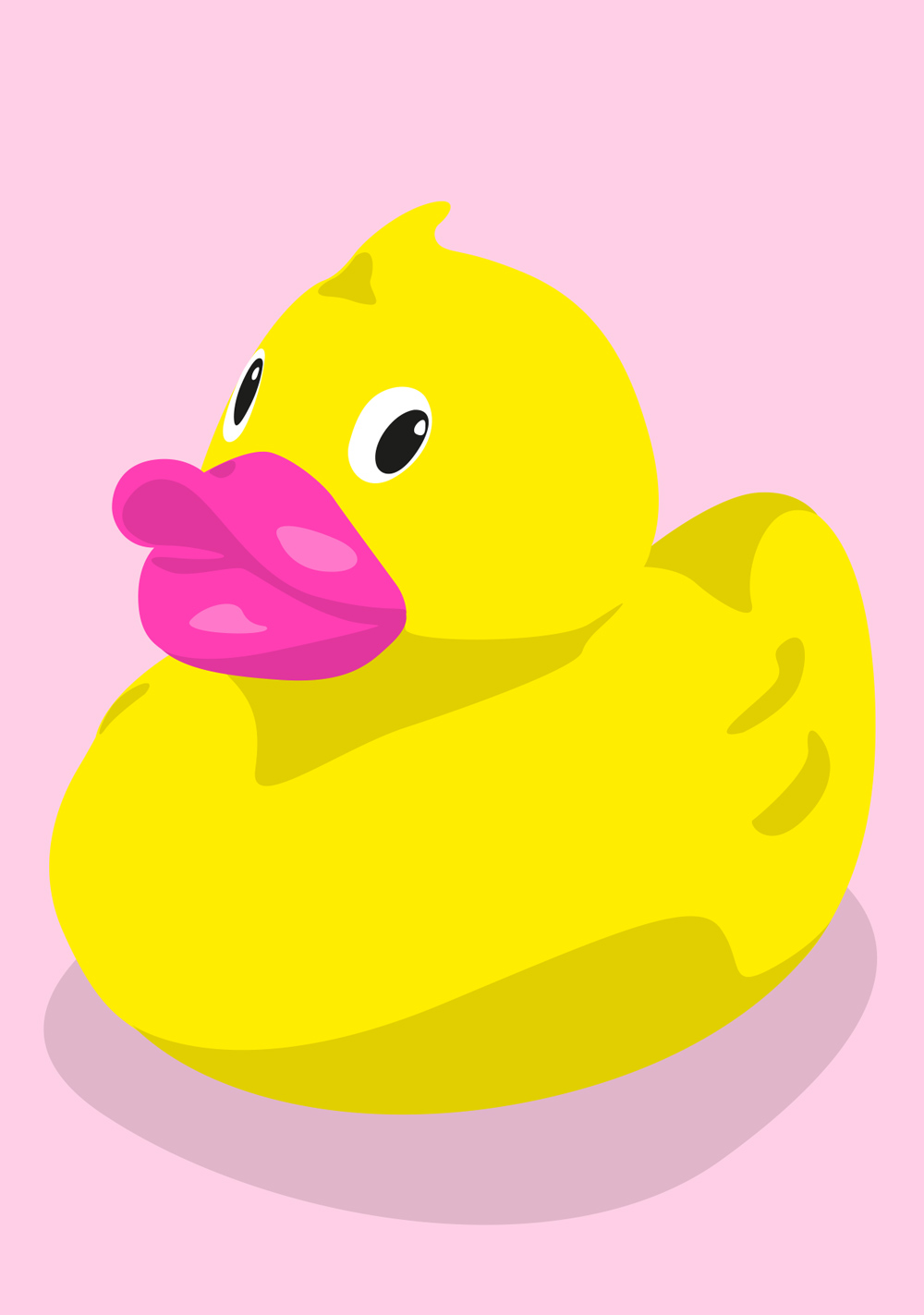 Postkarte - Design Classics - Quietscheente Postkarte - Design Classics - Quietscheente