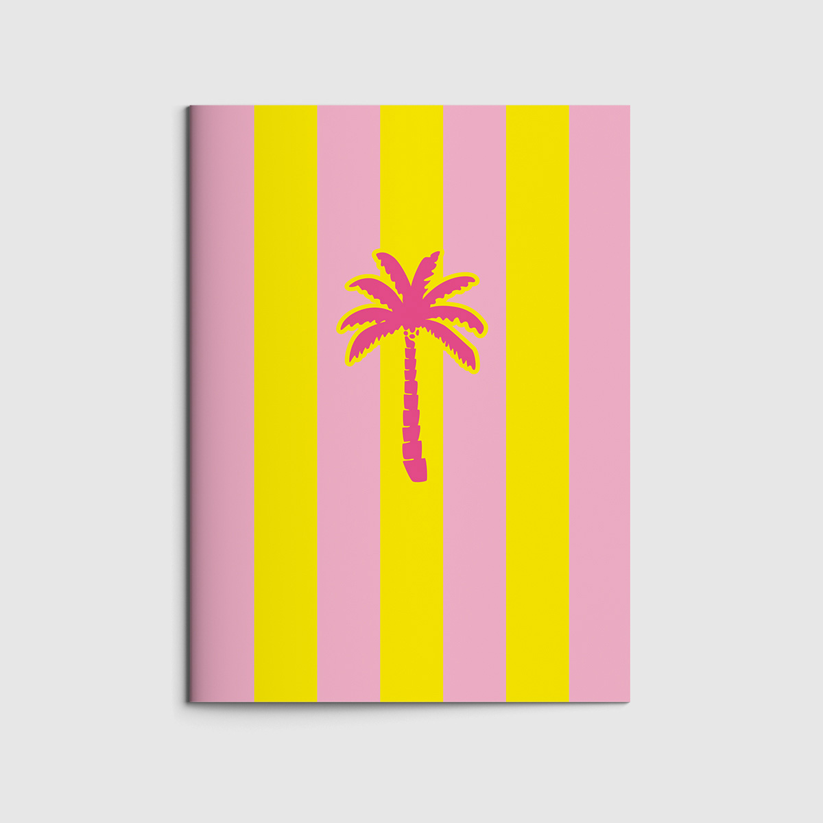 A6 Notebook - Happy Wrong - Palm Tree