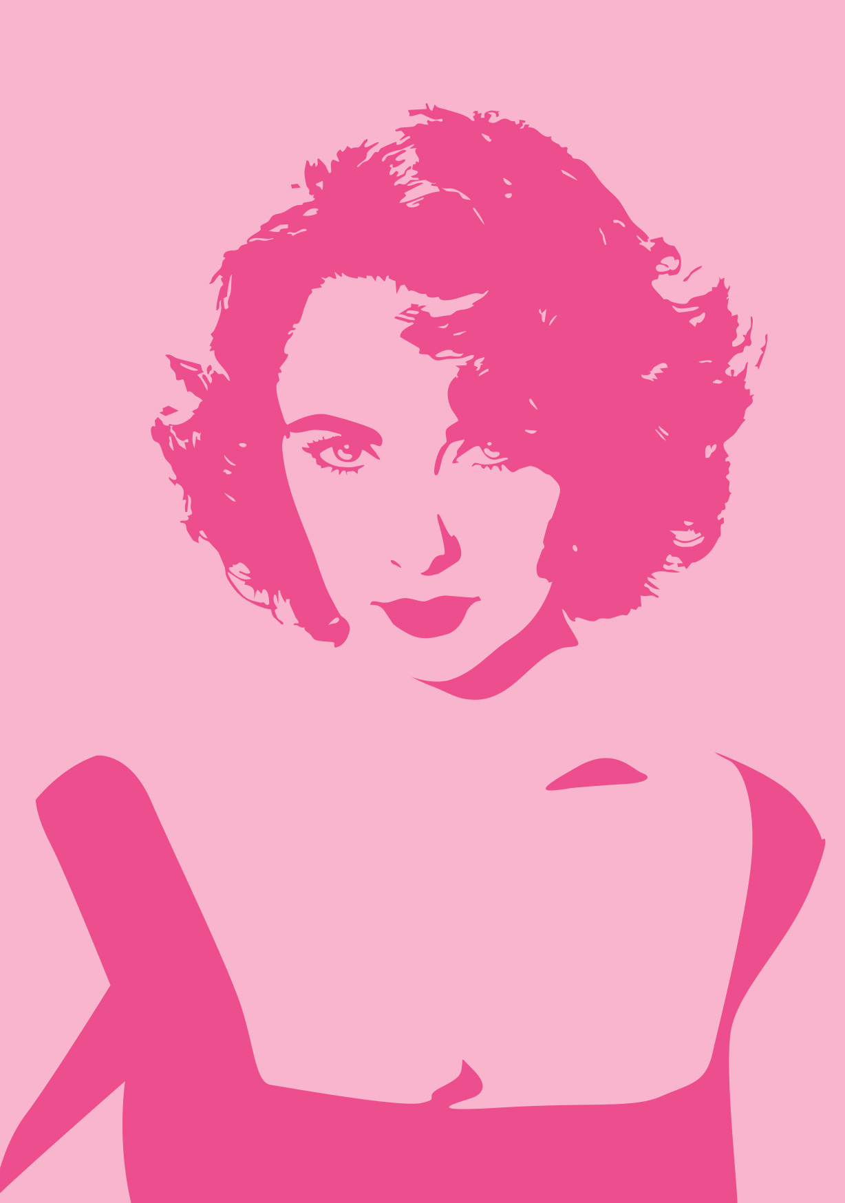 Postcard - Djune - The Violet-Eyed Legend E