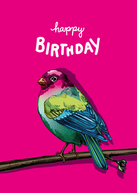 Postcard - illi - Kairo Happy birthday Postcard - illi - Kairo Happy birthday